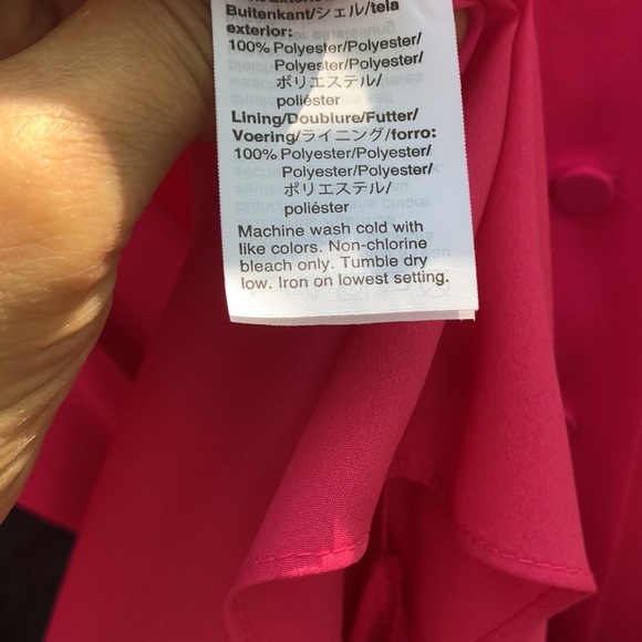 J.Crew hot pink dress. Worn once! Size 10. Very forgiving fit! - Picture 4 of 4